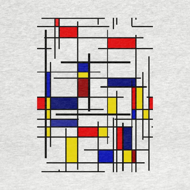 Mondrian Pattern by DigitalShards